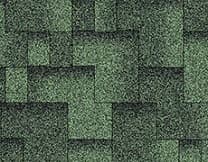 Купить битумную черепицу Акваизол Зеленая ЭКО «Акцент» 1