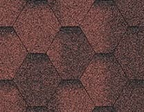 Купить битумную черепицу Акваизол Красная ЭКО Мозайка