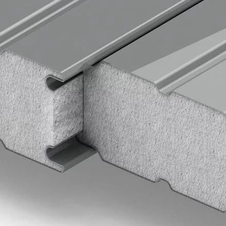 Стеновые сэндвич-панели с наполнителем пенополистирол