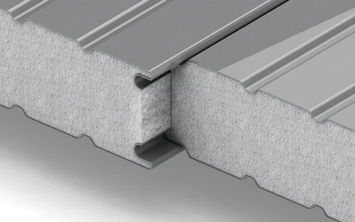 Стінові сендвіч-панелі з наповнювачем пінополістирол - Зображення 2