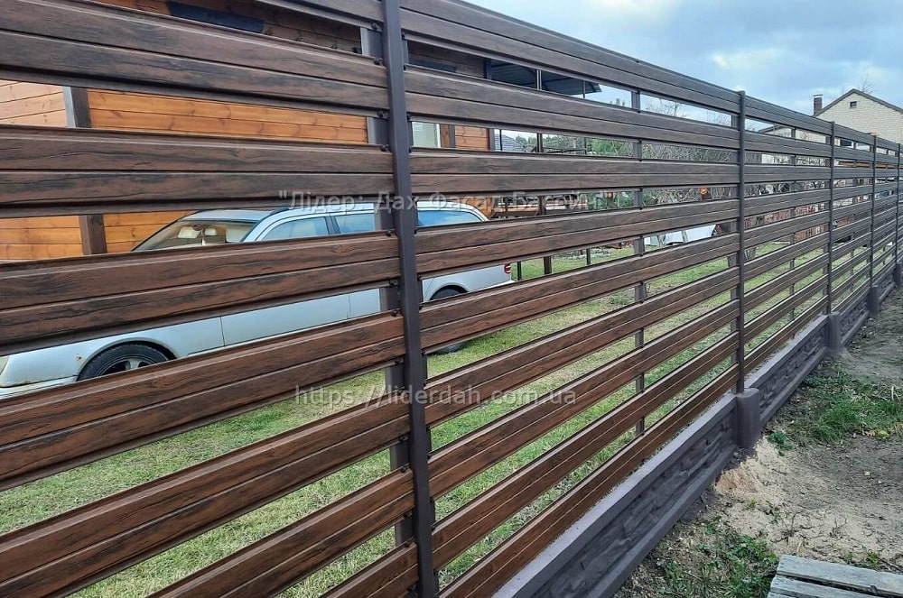 Штахетник металевий секційний - Зображення 3