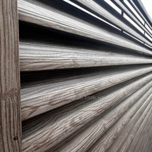 Забор жалюзи (металлический)